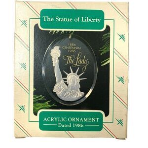 Statue Of Liberty Hallmark Ornament 1986 Centennial